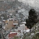 paesaggio natalizio a Taormina(rarità)